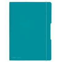 Herlitz 50015986, Einfarbig, Türkis, A4, 80 Blätter, 80 g/m², Hardcover
