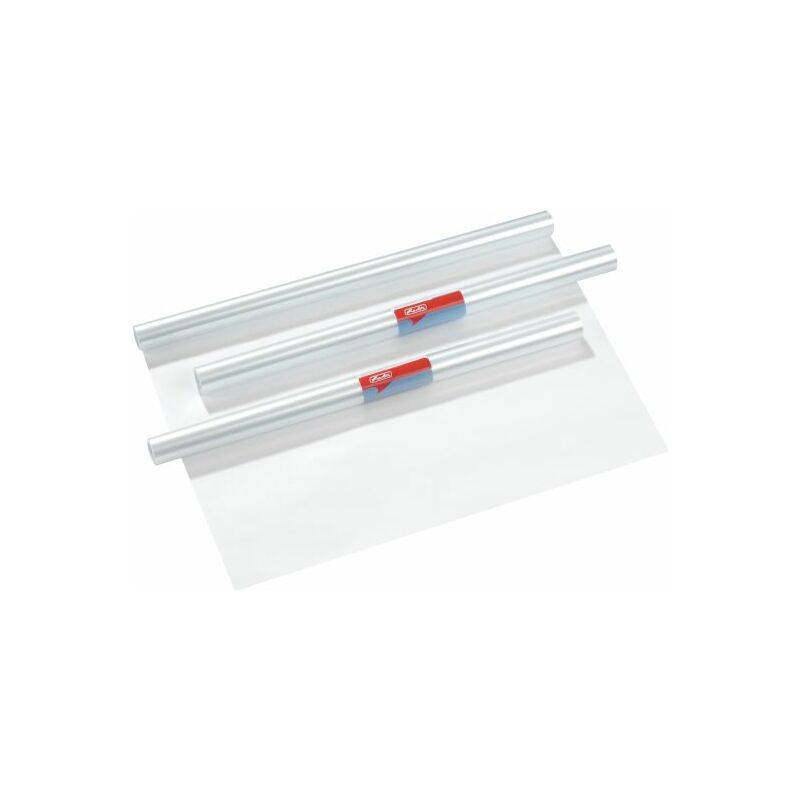 herlitz Buchschutzfolie, 400 mm x 5 m, PP, transparent