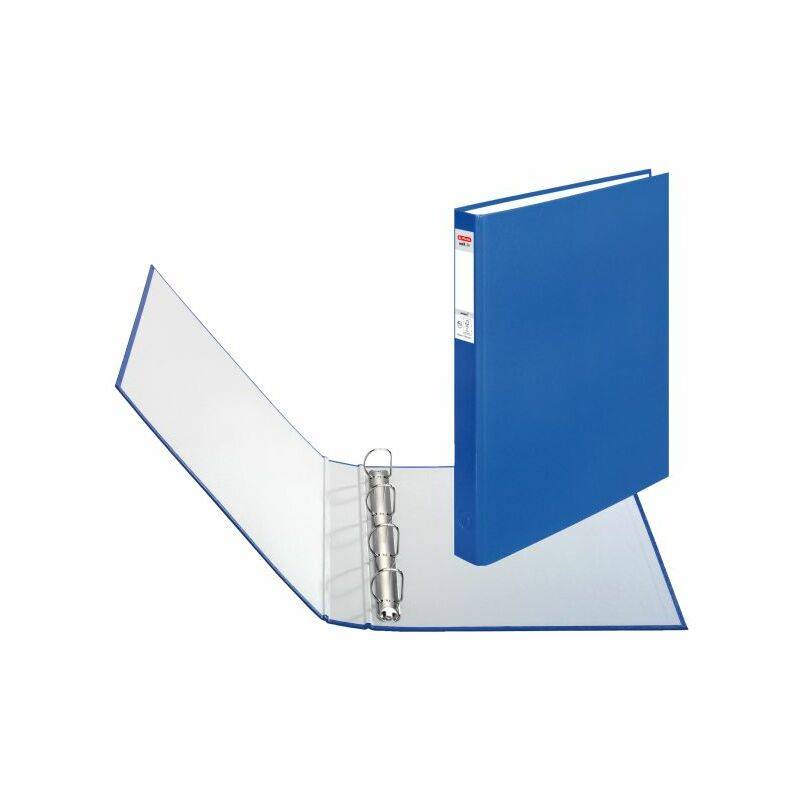 herlitz Ringbuch maX.file protect, A4, 4-Ring-Mechanik, blau