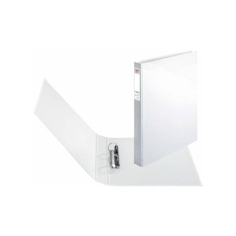herlitz Ringbuch maX.file protect, A4, 2-Ring-Mechanik, weiß