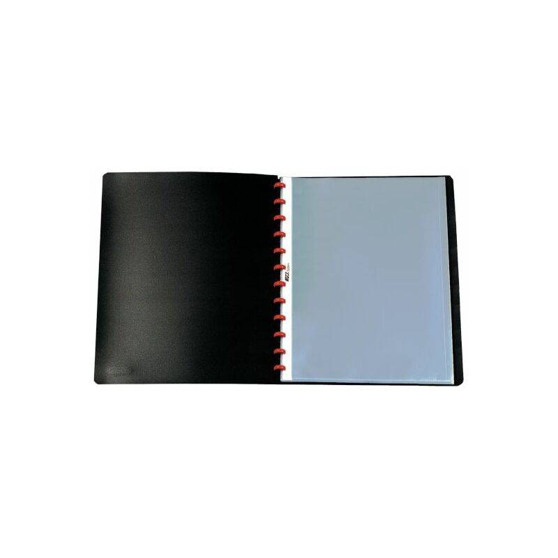 herlitz Sichtbuch EasyFix, DIN A4, mit 20 Hüllen, schwarz