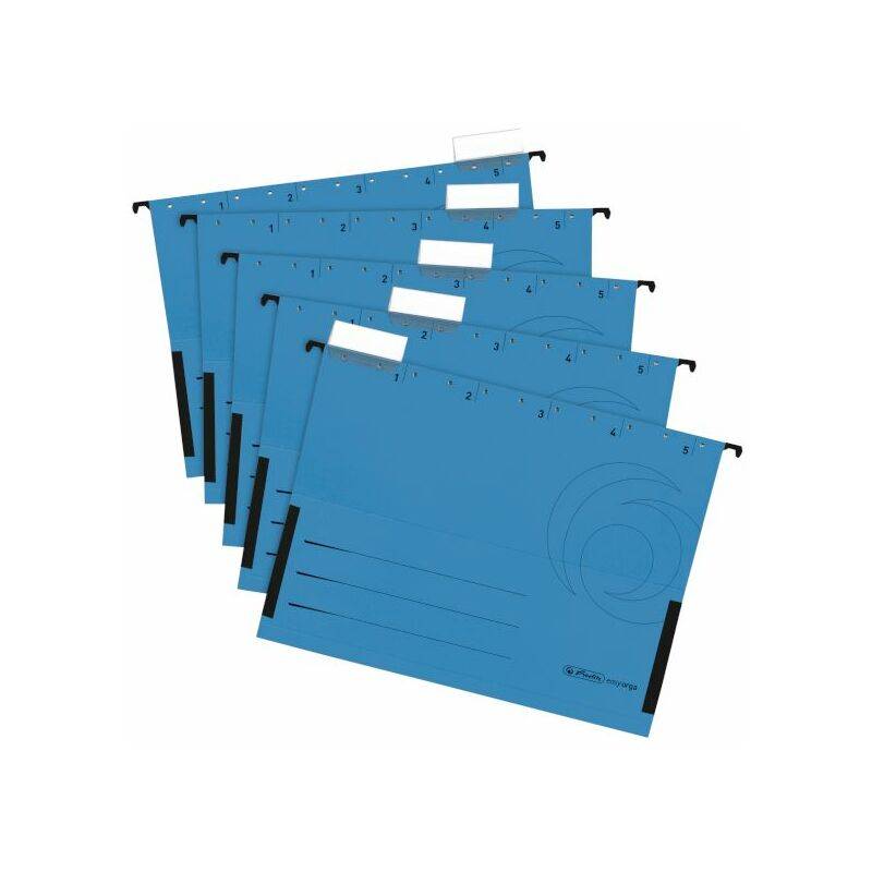 herlitz Hängetasche UniReg easyorga, DIN A4, blau