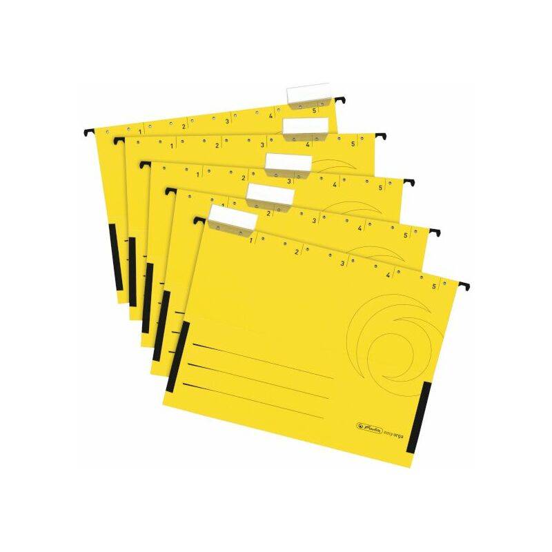 herlitz Hängetasche UniReg easyorga, DIN A4, gelb