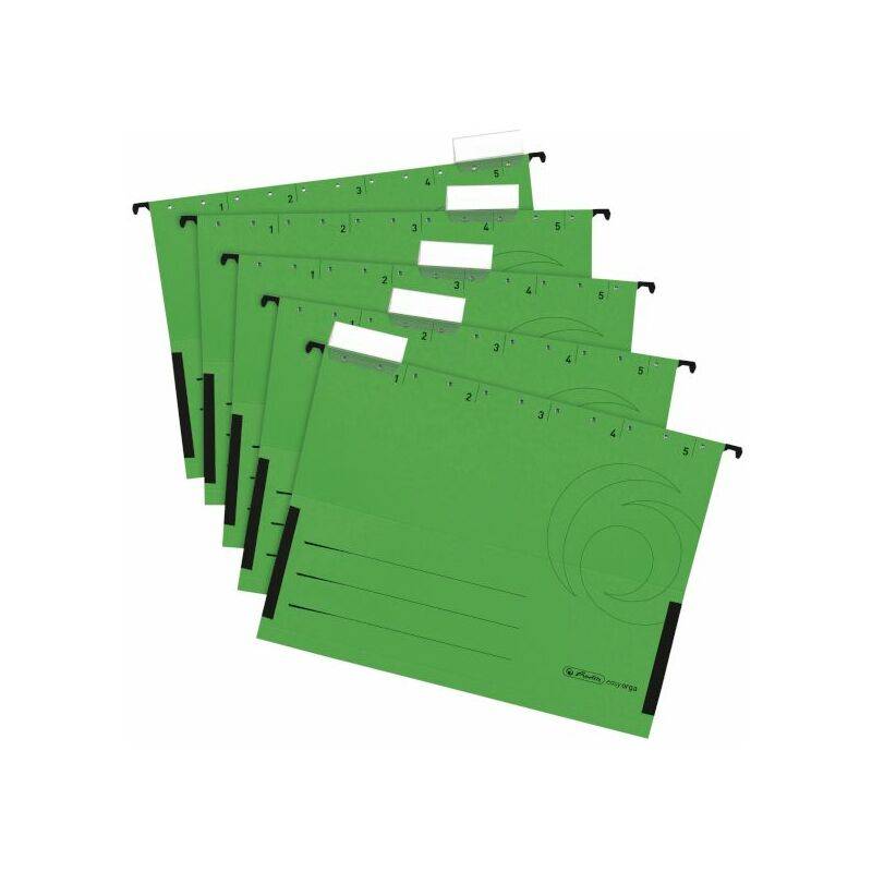 herlitz Hängetasche UniReg easyorga, DIN A4, grün