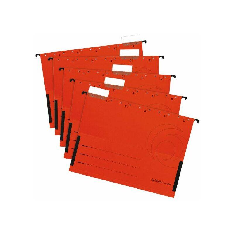 herlitz Hängetasche UniReg easyorga, DIN A4, rot
