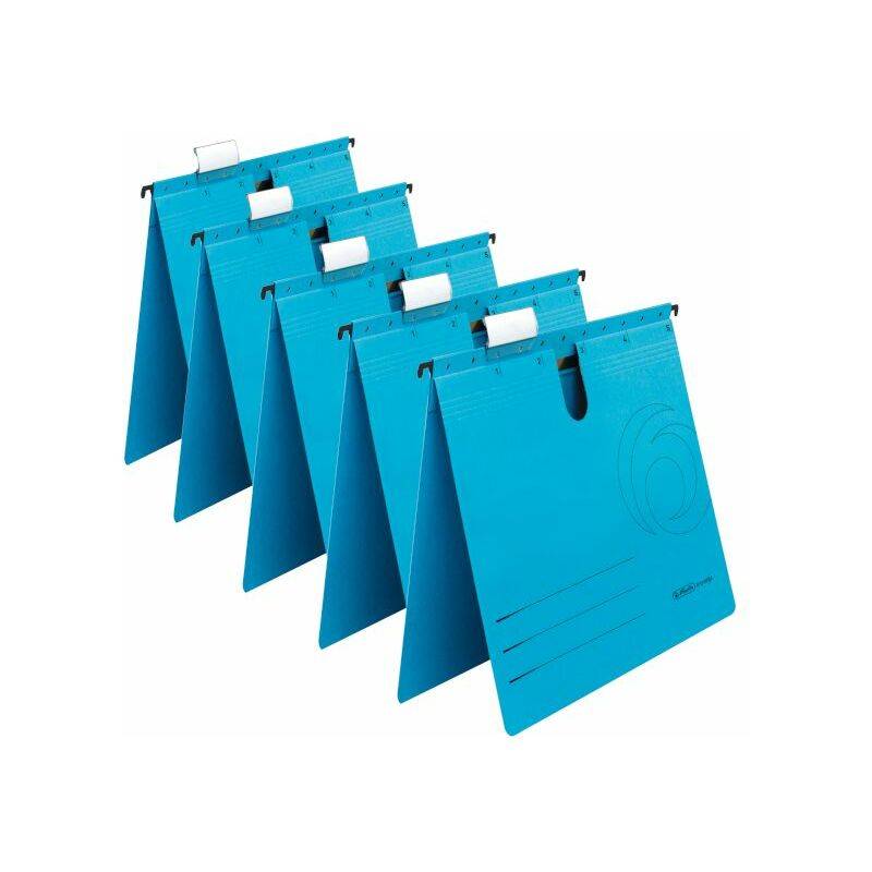 herlitz Hängehefter UniReg easyorga, kaufm. Heftung, blau