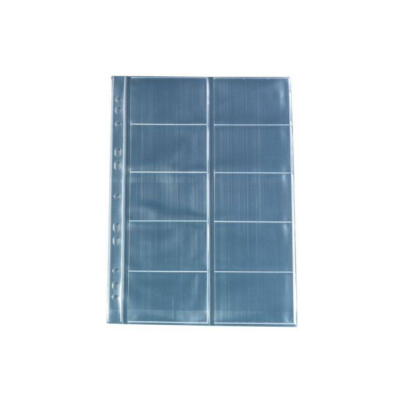 herlitz Prospekthüllen für 10 Telefon- oder Visitenkarten