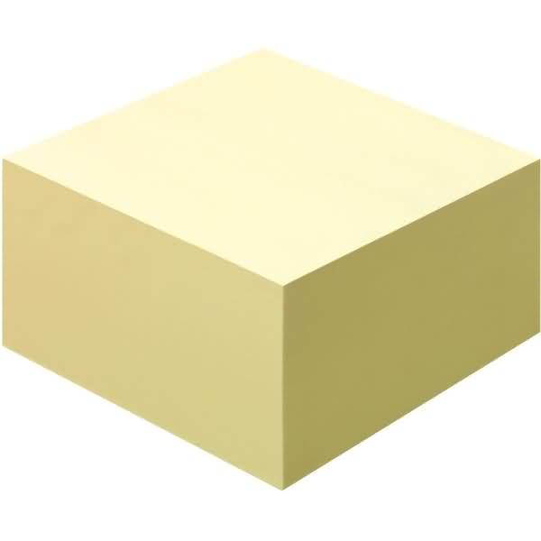 Haftnotizen 75x75mm VE=400 Blatt gelb