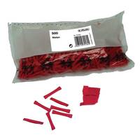 Herlitz 791848 - 500 Stück(e) - Rot - 500 Stück(e) - Polybag - Nieten 500 Stück