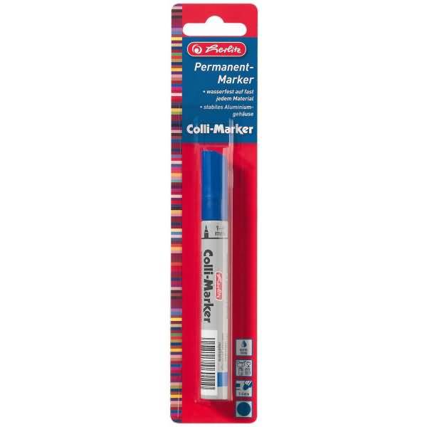 Permanentmarker 1-4mm blau