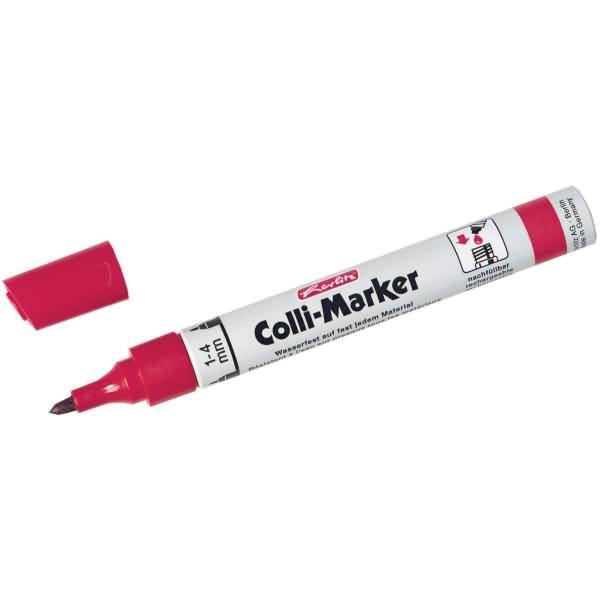 Permanentmarker 1-4mm rot