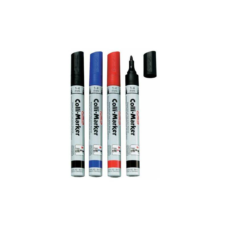 herlitz Permanent-Marker "Collimarker", Rundspitze, sortiert