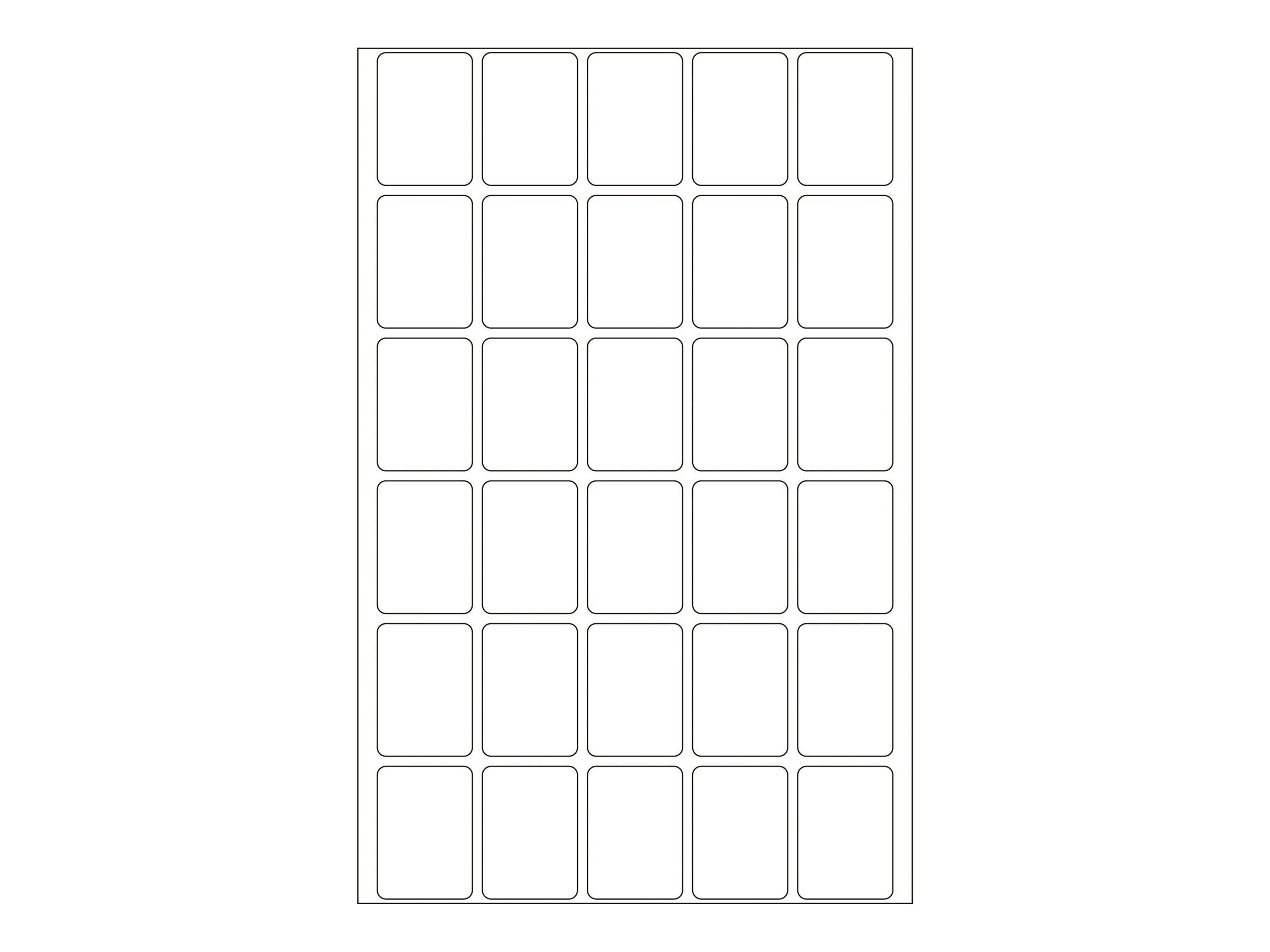 HERMA Movables - Selbstklebend - weiß - 19 x 27 mm 960 Stck. (32 Bogen x 30)
