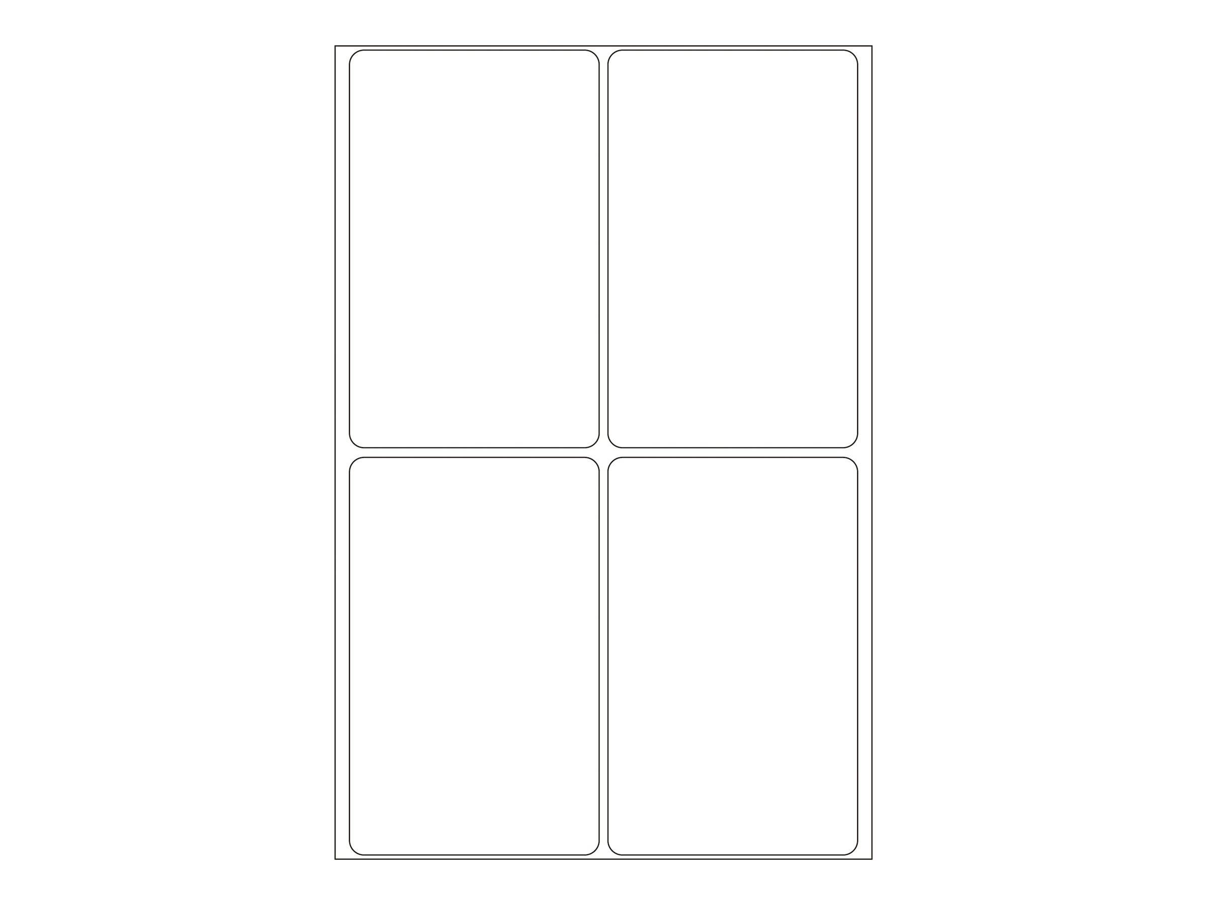 HERMA Movables - Matt - selbstklebend, entfernbarer Klebstoff - weiß - 52 x 82 mm 128 Rolle(n) (32 Bogen x 4)
