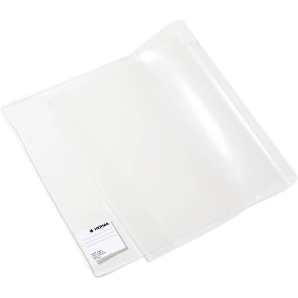 Buchschoner PP mit Lasche transparent 265 x 540mm