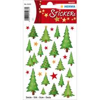 HERMA Tannenbäume, Seide, Mehrfarbig, Dauerhaft, Weihnachten, 28 Stück(e), 1 Blätter