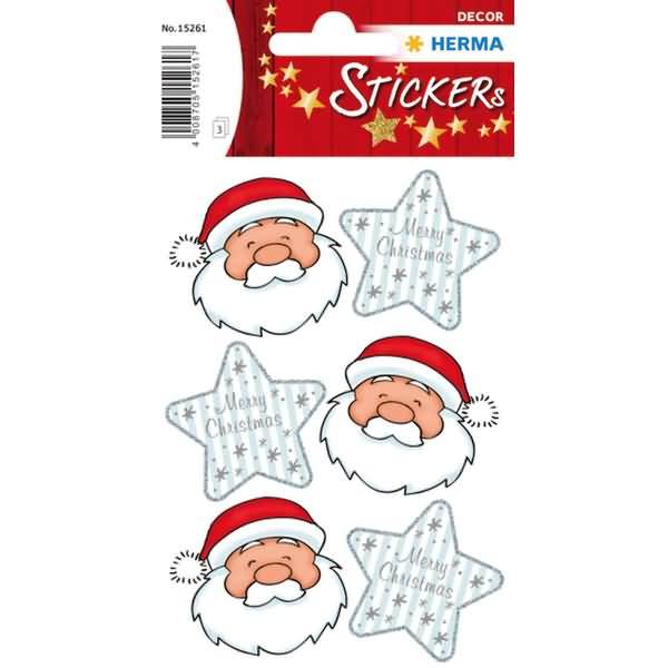 Schmucketikett Decor Nikolausgruss 3 Blatt