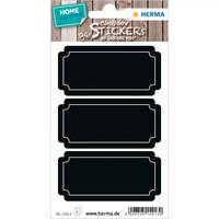 HERMA 15413, Schwarz, Dauerhaft, Papier, 6 Stück(e), Sichtverpackung