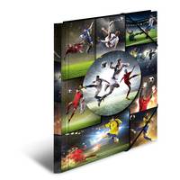 HERMA 19187, Konventioneller Dateiordner, A4, Polypropylen (PP), Mehrfarben, Porträt, Gummiband