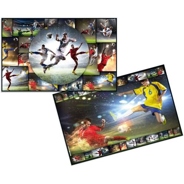 Schreibunterlage 550 x 350 mm Fussball