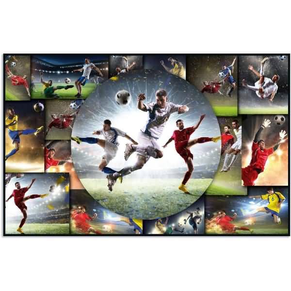 Schreibunterlage 55x35cm Fußball