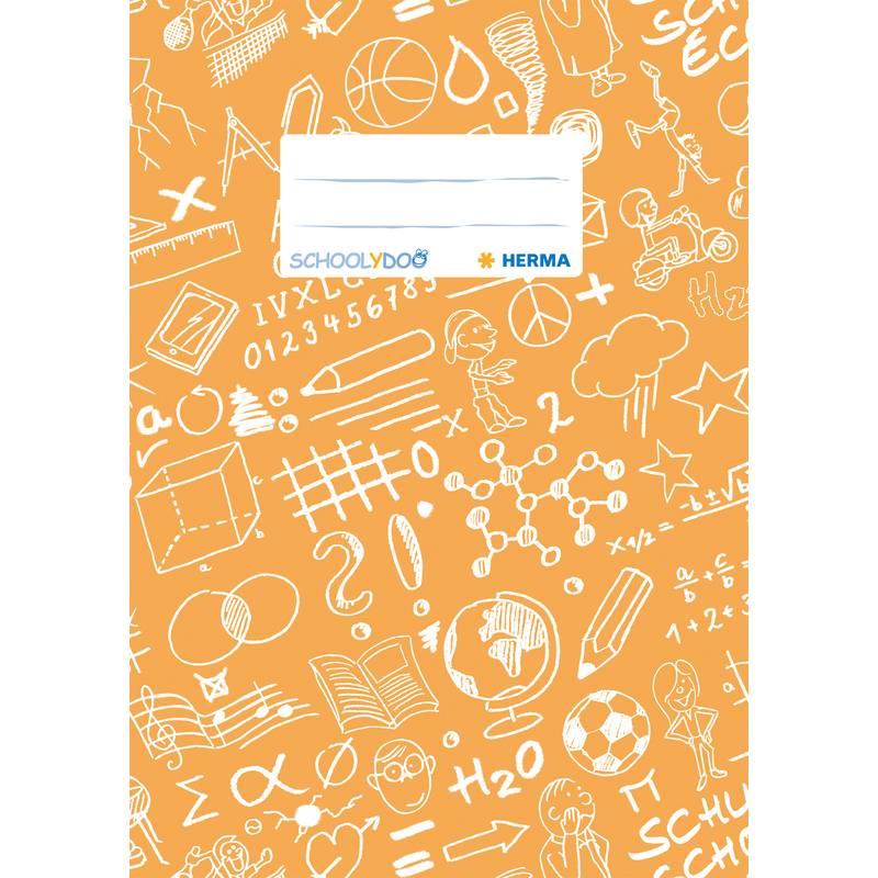 HERMA Heftschoner "Schoolydoo", DIN A5, aus PP, orange