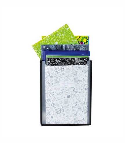 Heftbox Flexi transluzent weiß