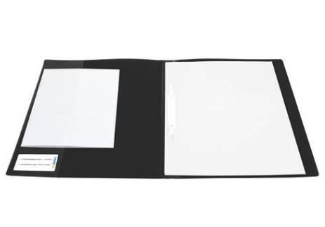 HERMA 19487, Konventioneller Dateiordner, A4, Polypropylen (PP), Schwarz, Porträt, 240 mm