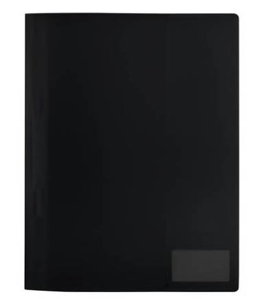 HERMA 19487, Konventioneller Dateiordner, A4, Polypropylen (PP), Schwarz, Porträt, 240 mm