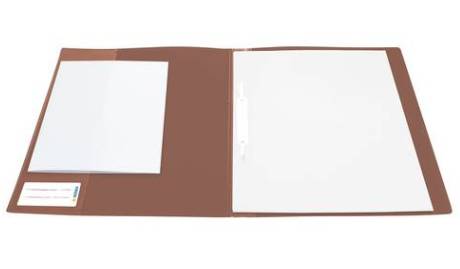 HERMA 19496, Konventioneller Dateiordner, A4, Polypropylen (PP), Braun, Porträt, 240 mm