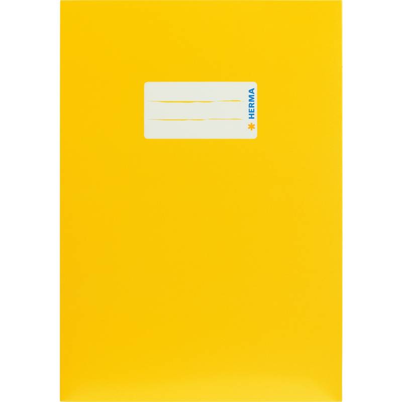 HERMA Heftschoner, aus Karton, DIN A5, gelb
