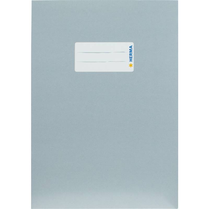 HERMA Heftschoner, aus Karton, DIN A5, grau
