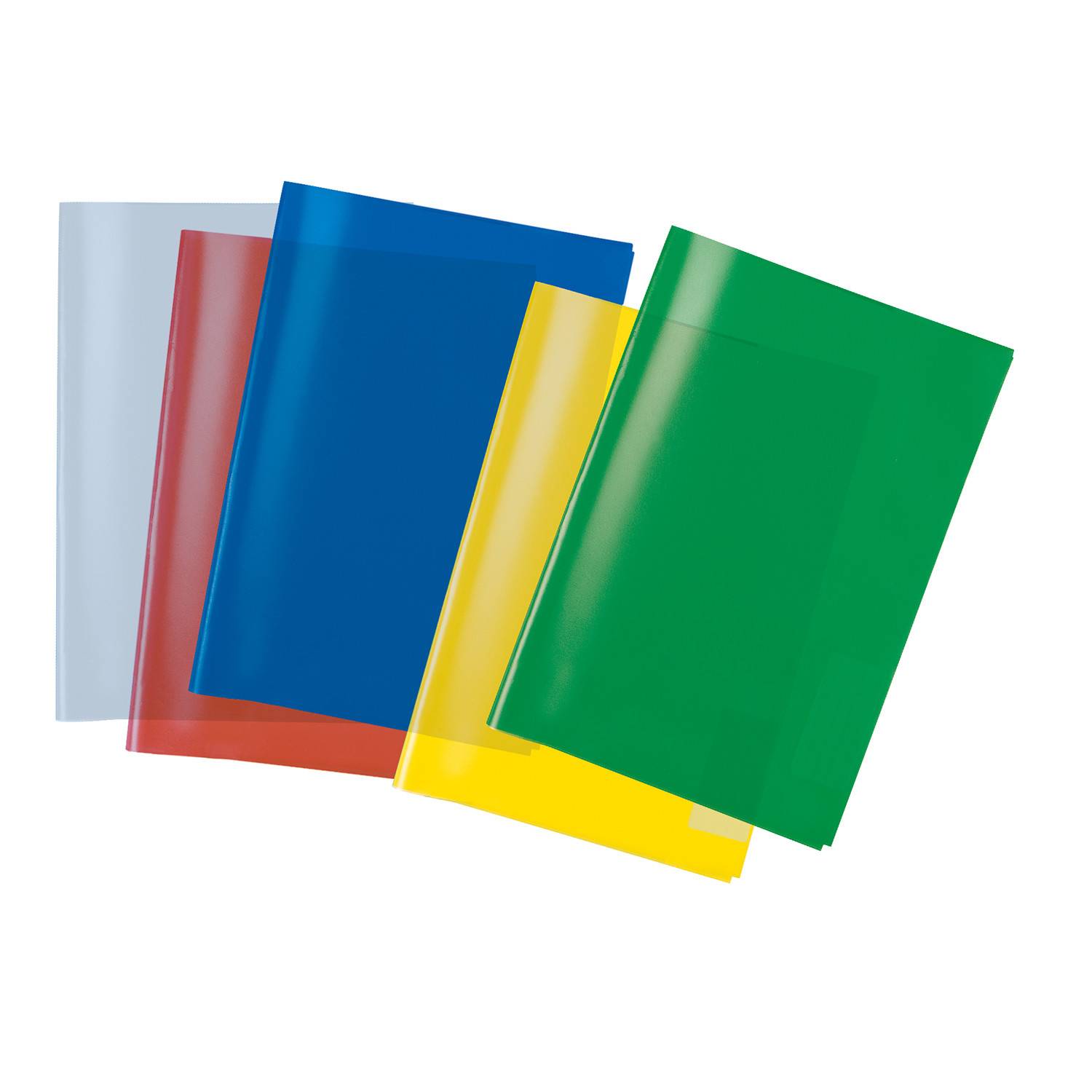 HERMA 19991, Blau, Grün, Grau, Rot, Gelb, Polypropylen (PP), 10 Stück(e)