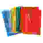 HERMA 19992, Blau, Grün, Rot, Transparent, Gelb, Polypropylen (PP), 10 Stück(e)
