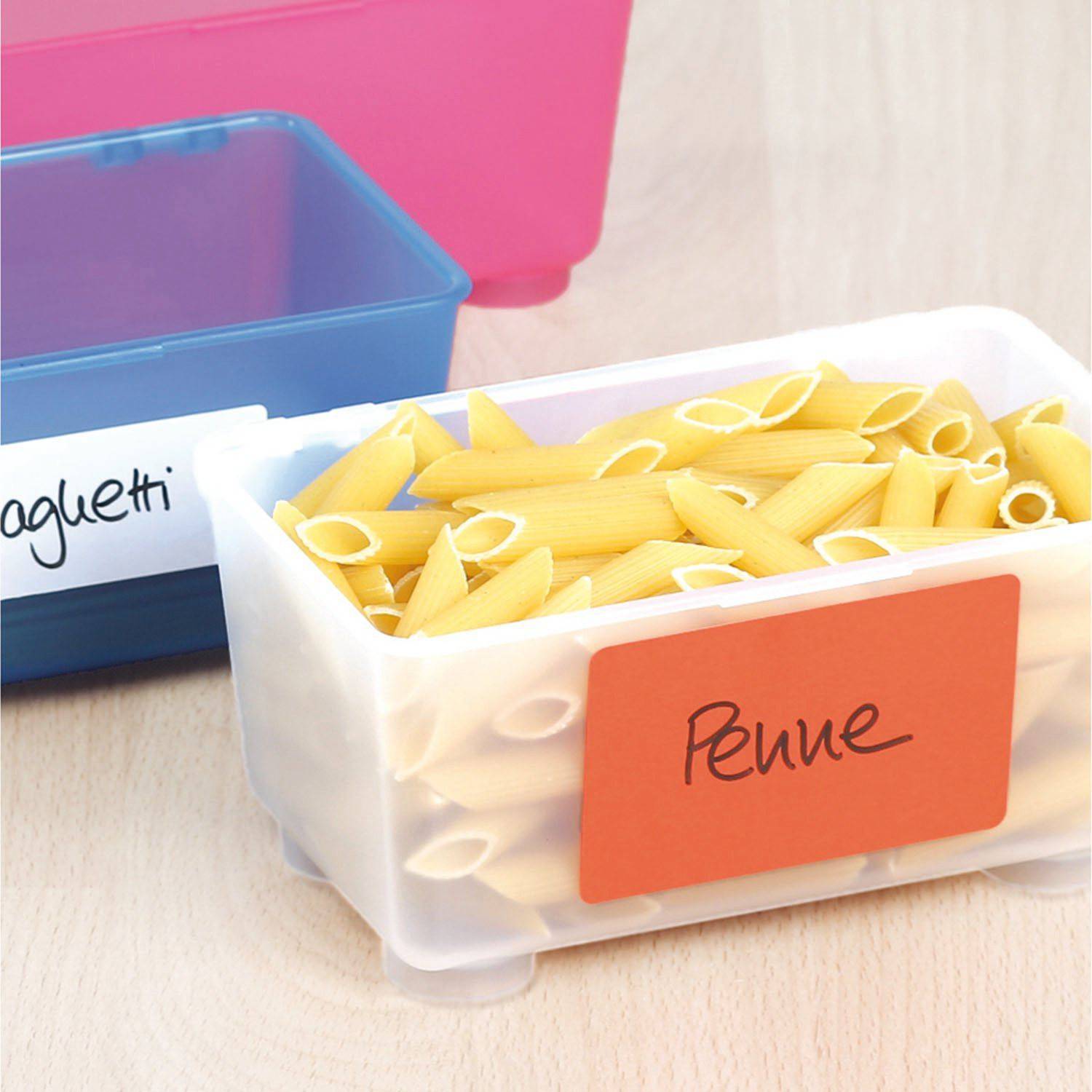 HERMA - Permanenter Klebstoff - Rot - 12 x 18 mm 1792 Etikett(en) (32 Bogen x 56)