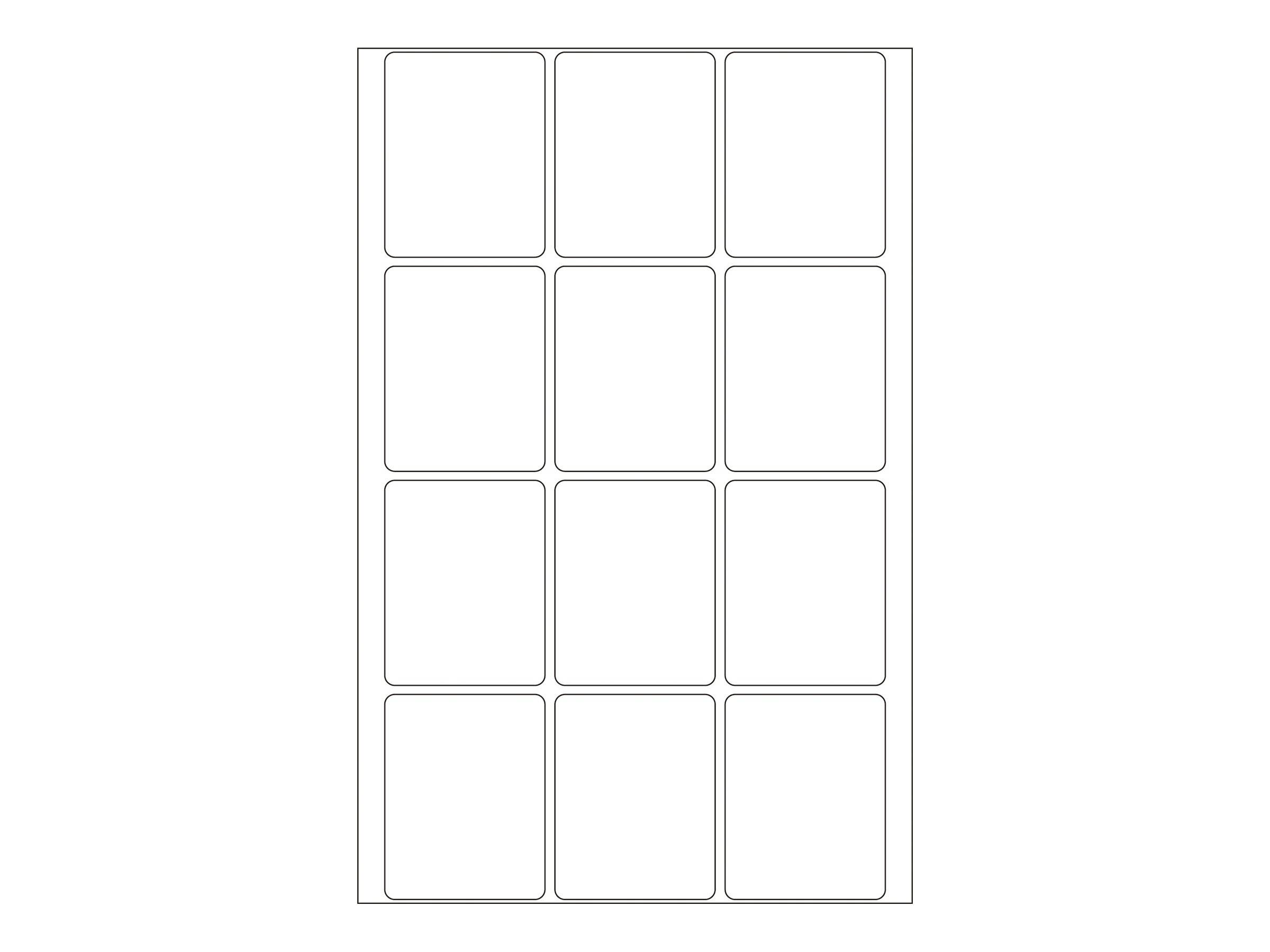 HERMA - Permanenter Klebstoff - weiß - 32 x 41 mm 384 Etikett(en) (32 Bogen x 12)