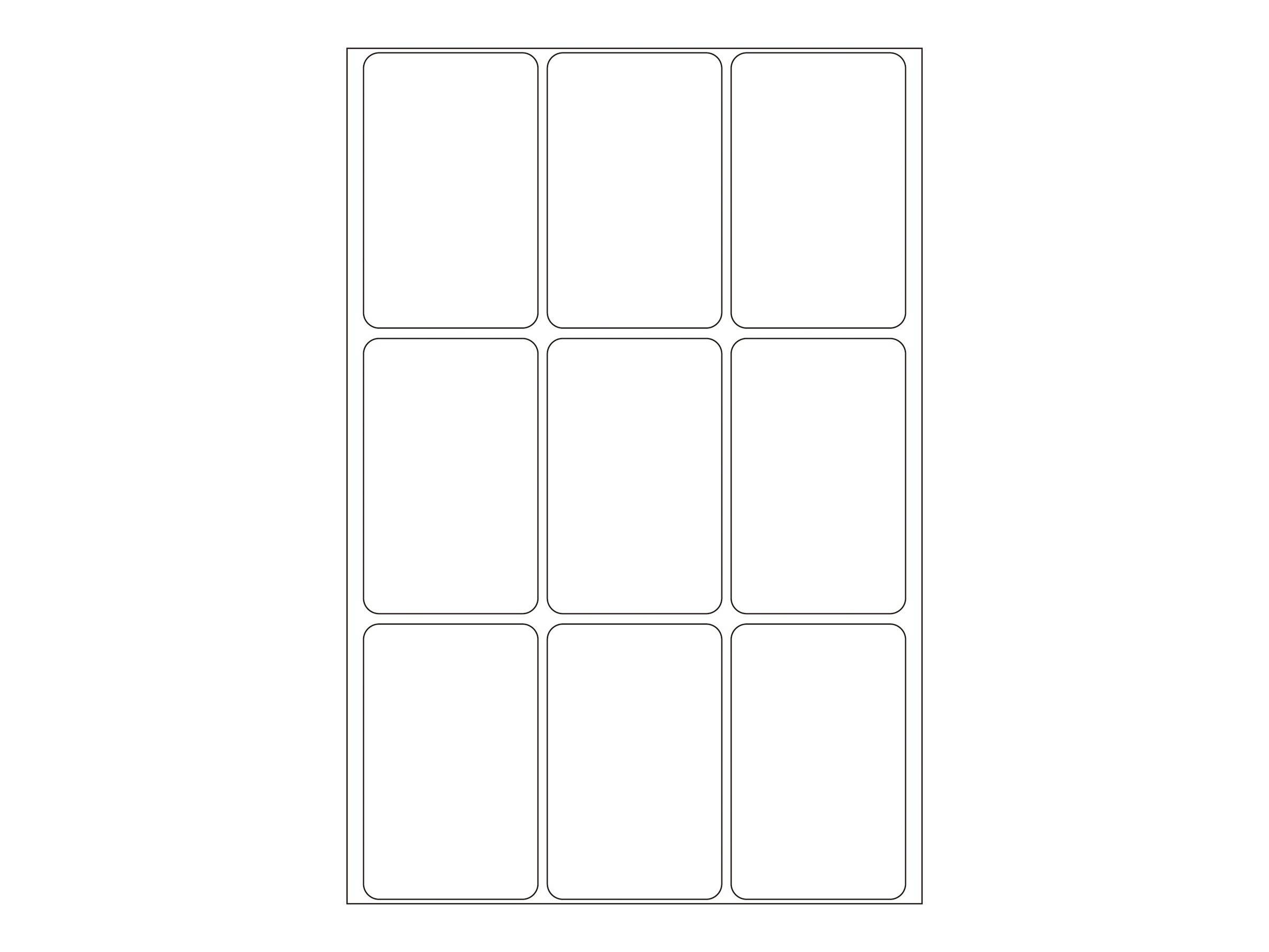 HERMA - Papier - matt - permanenter Klebstoff - weiß - 34 x 53 mm 288 Etikett(en) (32 Bogen x 9)