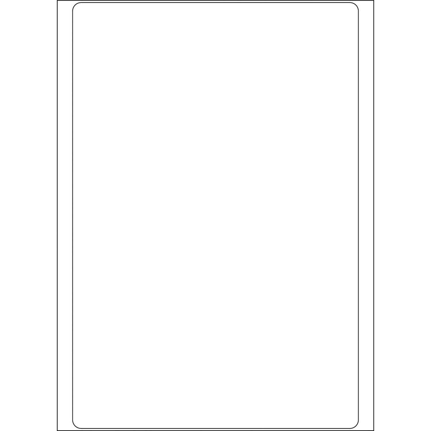 HERMA - Papier - permanenter Klebstoff - weiß - 100 x 149 mm 32 Etikett(en) (32 Bogen x 1)