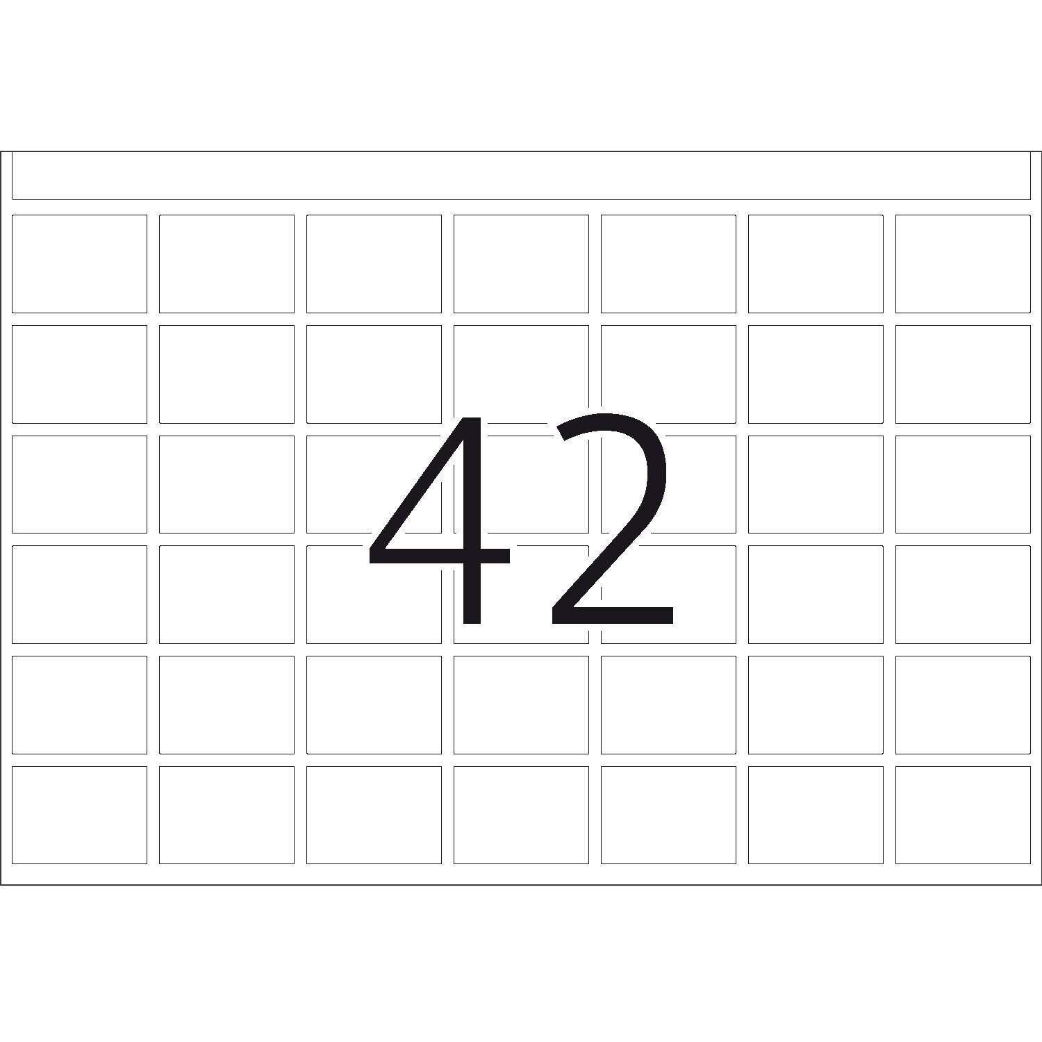 HERMA Haftetiketten für Druckmaschinen DP1 16x22 mm weiß Papier matt 10000 St., Weiß, 16 x 22 mm, Papier, Deutschland, 16 mm, 22 mm