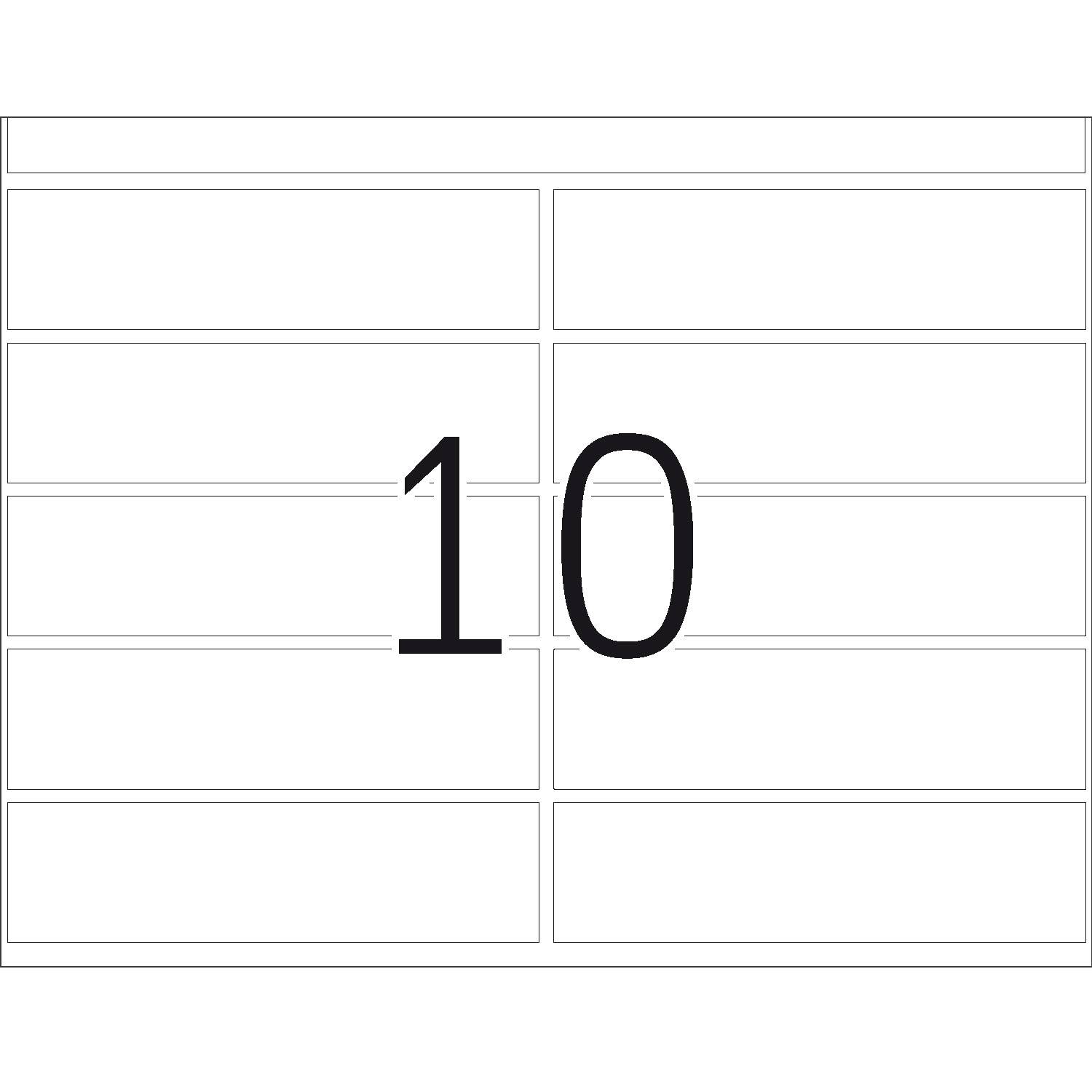 HERMA Haftetiketten für Druckmaschinen DP1 20x75 mm weiß Papier matt 2500 St., Weiß, DP1, Papier, Matte, 75 g/m², Deutschland