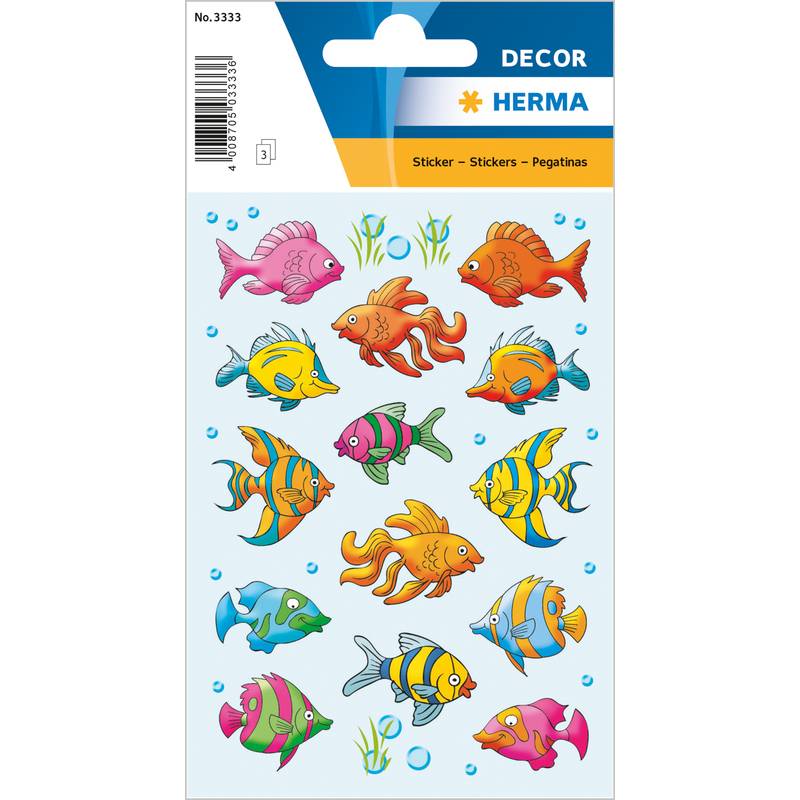 HERMA Sticker DECOR "Fische"