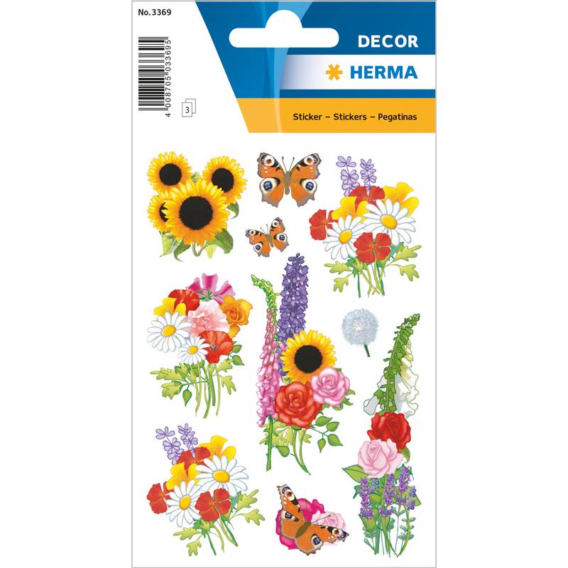 HERMA Sticker DECOR "Moderne Blumen"