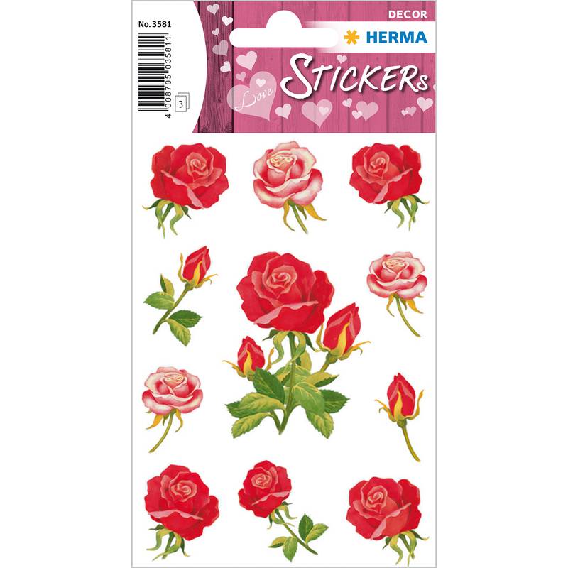 HERMA Sticker DECOR "Rosen"