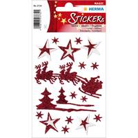 HERMA Schlittenfahrt, Papier, Dauerhaft, Weihnachten, 18 Stück(e), 1 Blätter
