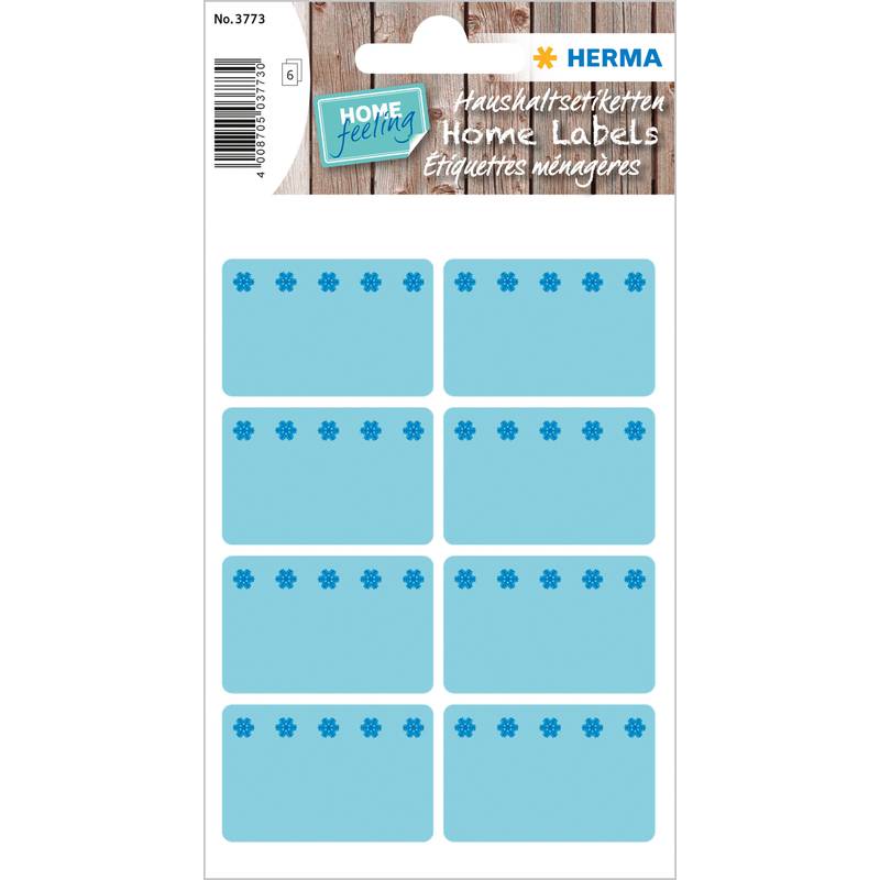 HERMA Tiefkühletiketten, 26 x 40 mm, blau, selbstklebend