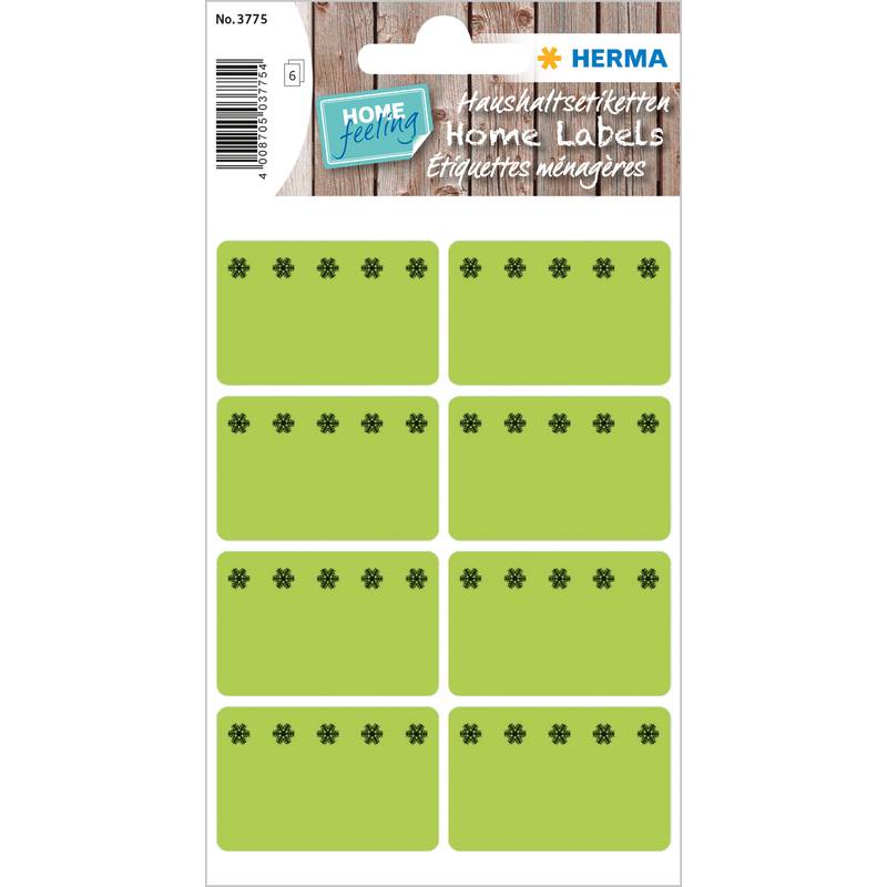 HERMA Tiefkühletiketten, 26 x 40 mm, leuchtgrün