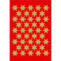 HERMA DECOR - Dekorationskleber - Sterne mit 6 Punkten