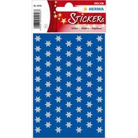 HERMA - Sterne 6-zackig - Papier - Silber - Dauerhaft - Weihnachten - 8 mm - 201 Stück(e)