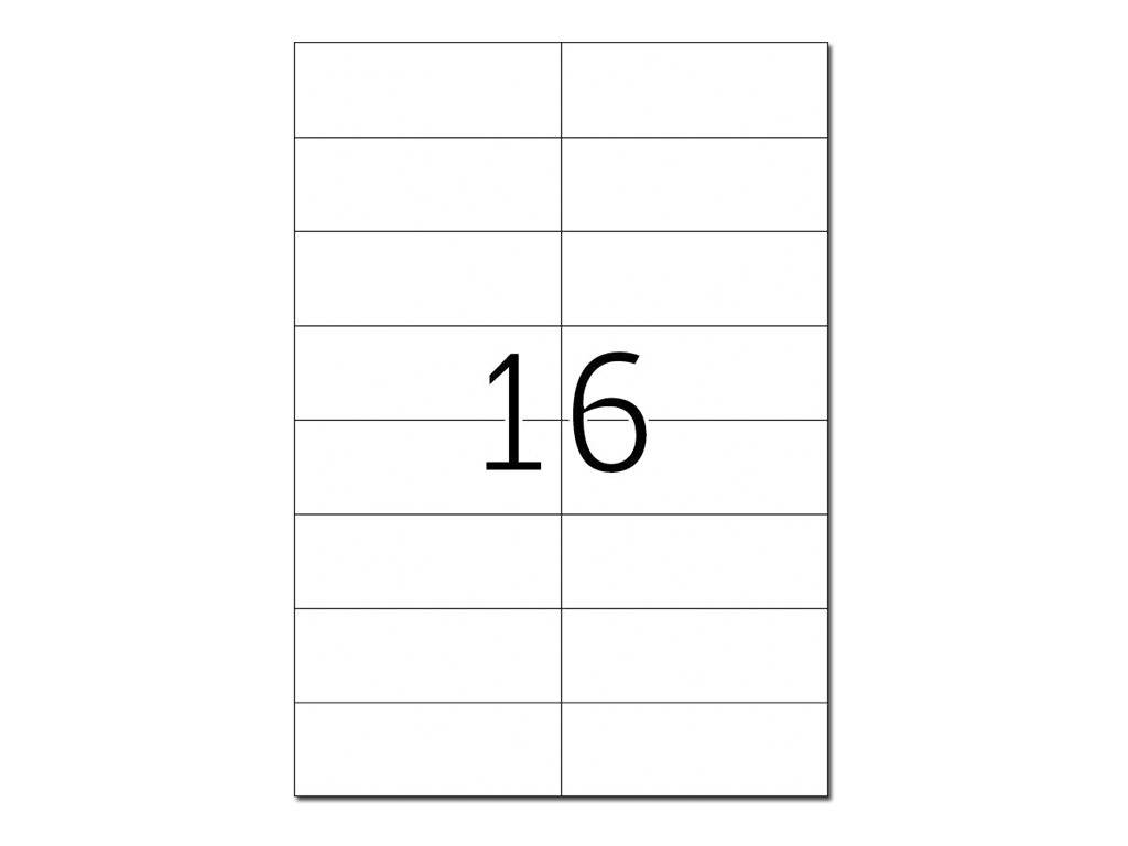 HERMA Special - Papier - matt - permanent selbstklebend - Rot - 105 x 37 mm 1600 Etikett(en) (100 Bogen x 16)