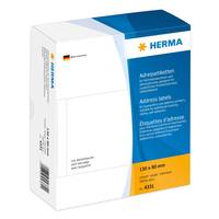 HERMA - Weiß - 80 x 130 mm 500 Etikett(en) Adressetiketten